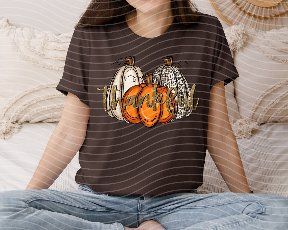 Thankful Pumpkins Graphic Tee product image 1