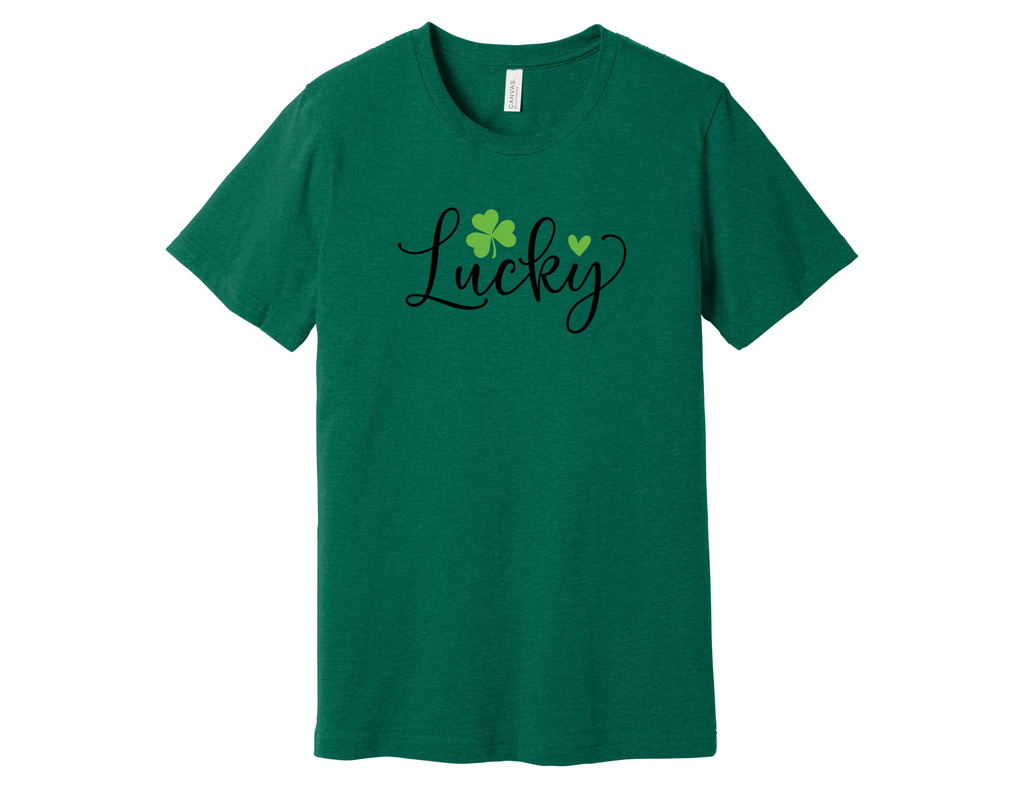 Lucky Cursive Shirt product image 1