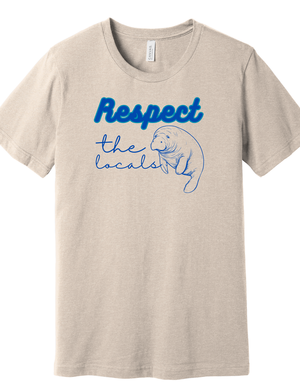 Respect the Locals Manatee Shirt product image 3