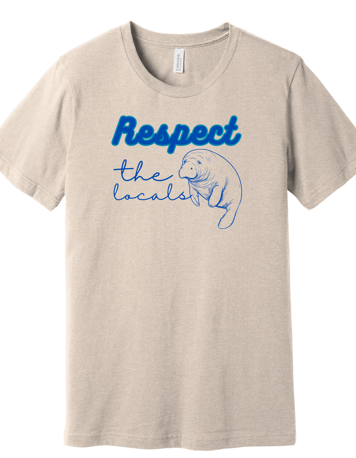 Respect the Locals Manatee Shirt product image 3