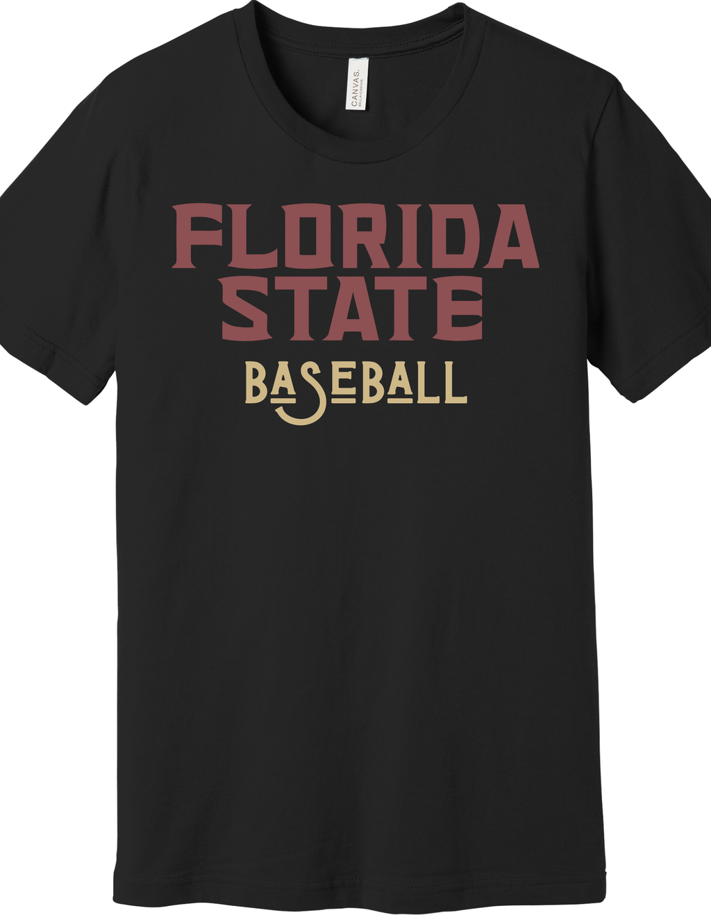 Florida State Old Baseball Font Shirt product image 4