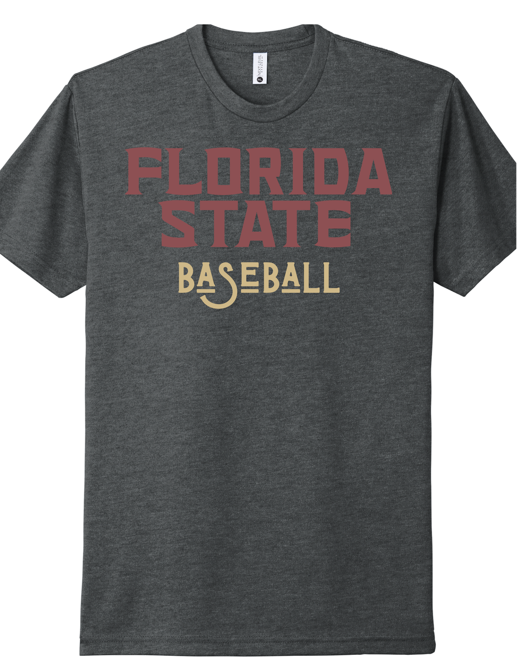 Florida State Old Baseball Font Shirt product image 3