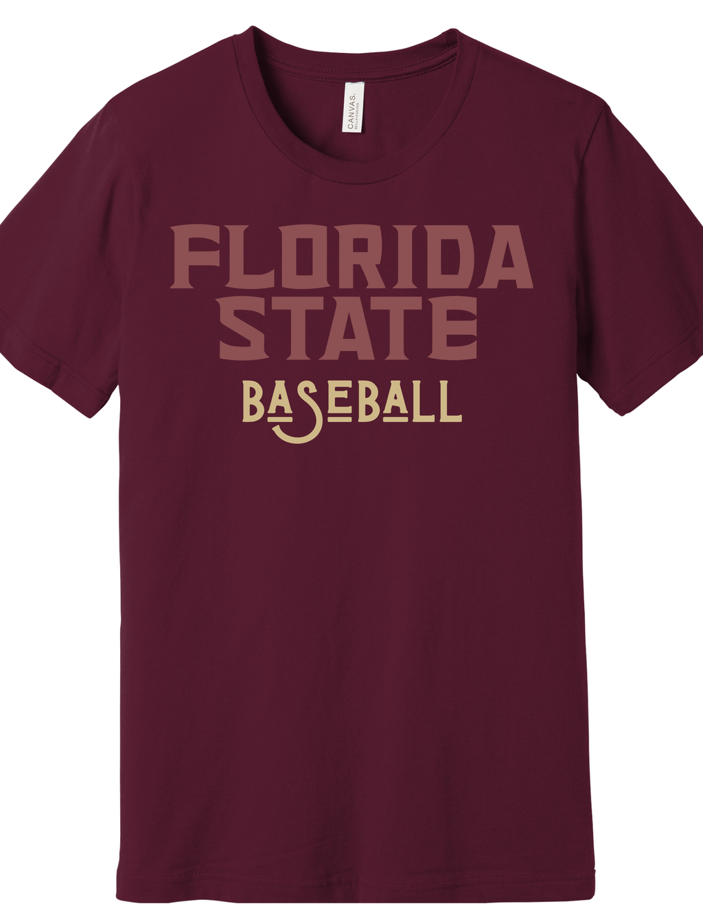 Florida State Old Baseball Font Shirt product image 2
