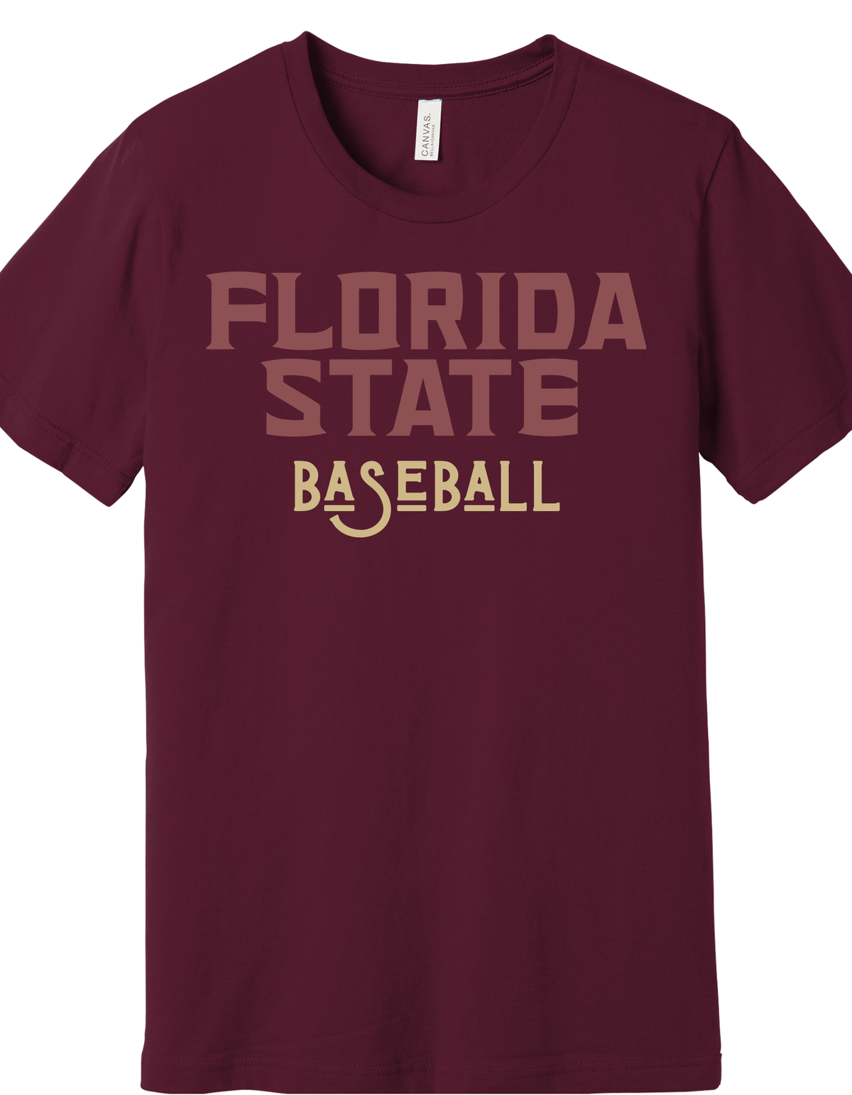 Florida State Old Baseball Font Shirt product image 2