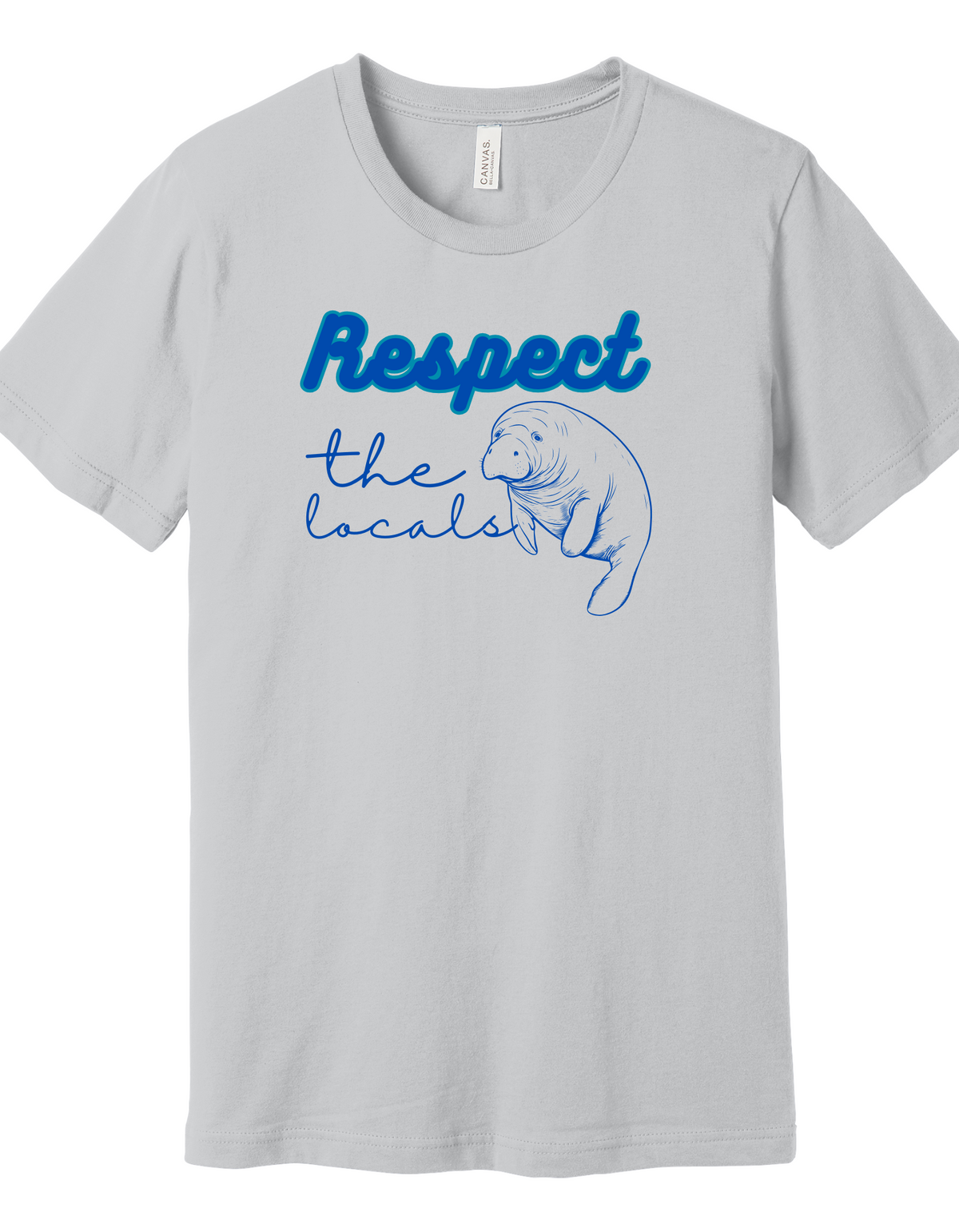 Respect the Locals Manatee Shirt product image 2