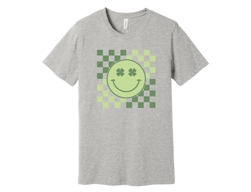 Checkered Smiley Face Shirt product image 1