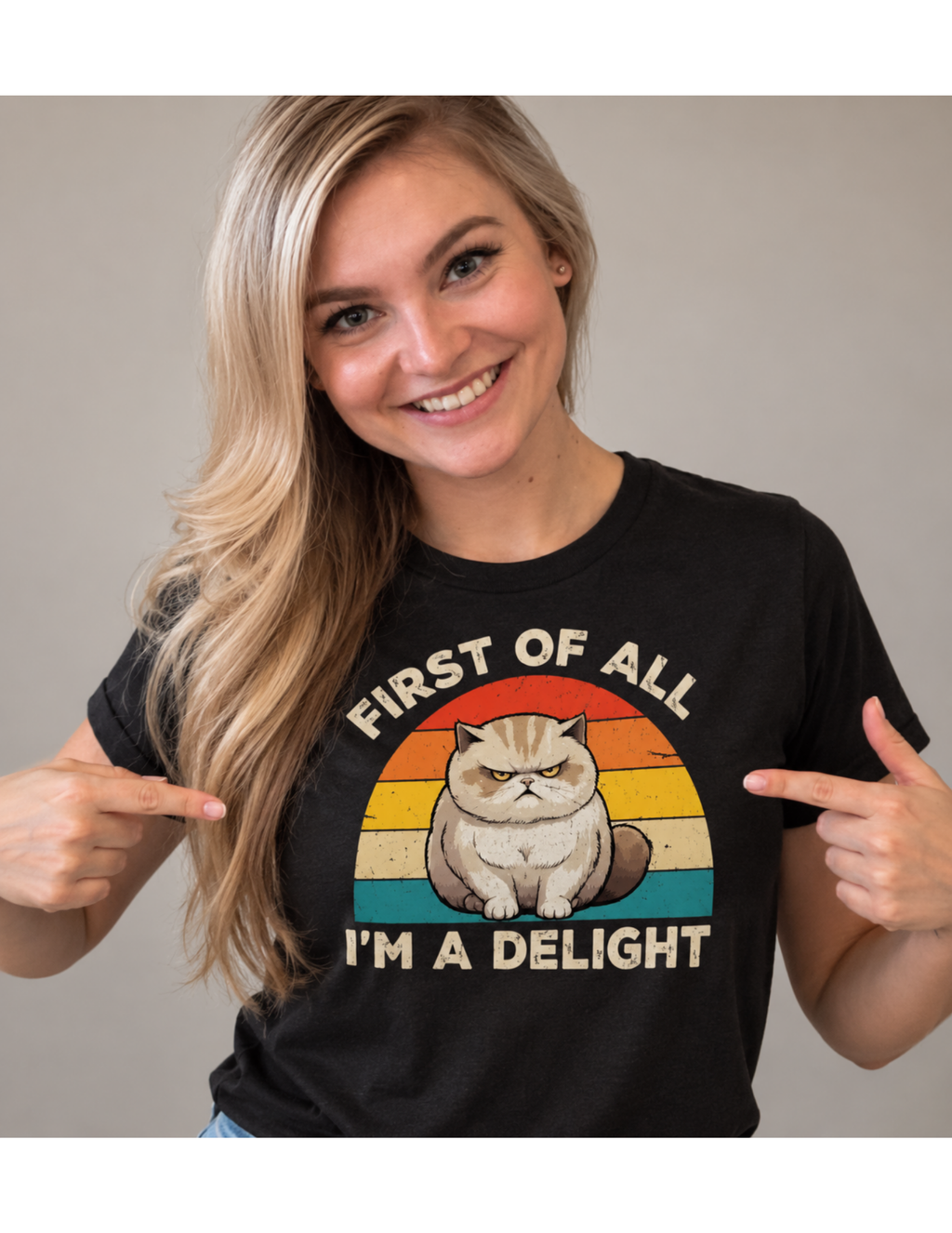 I'm a Delight Cat Shirt product image 1