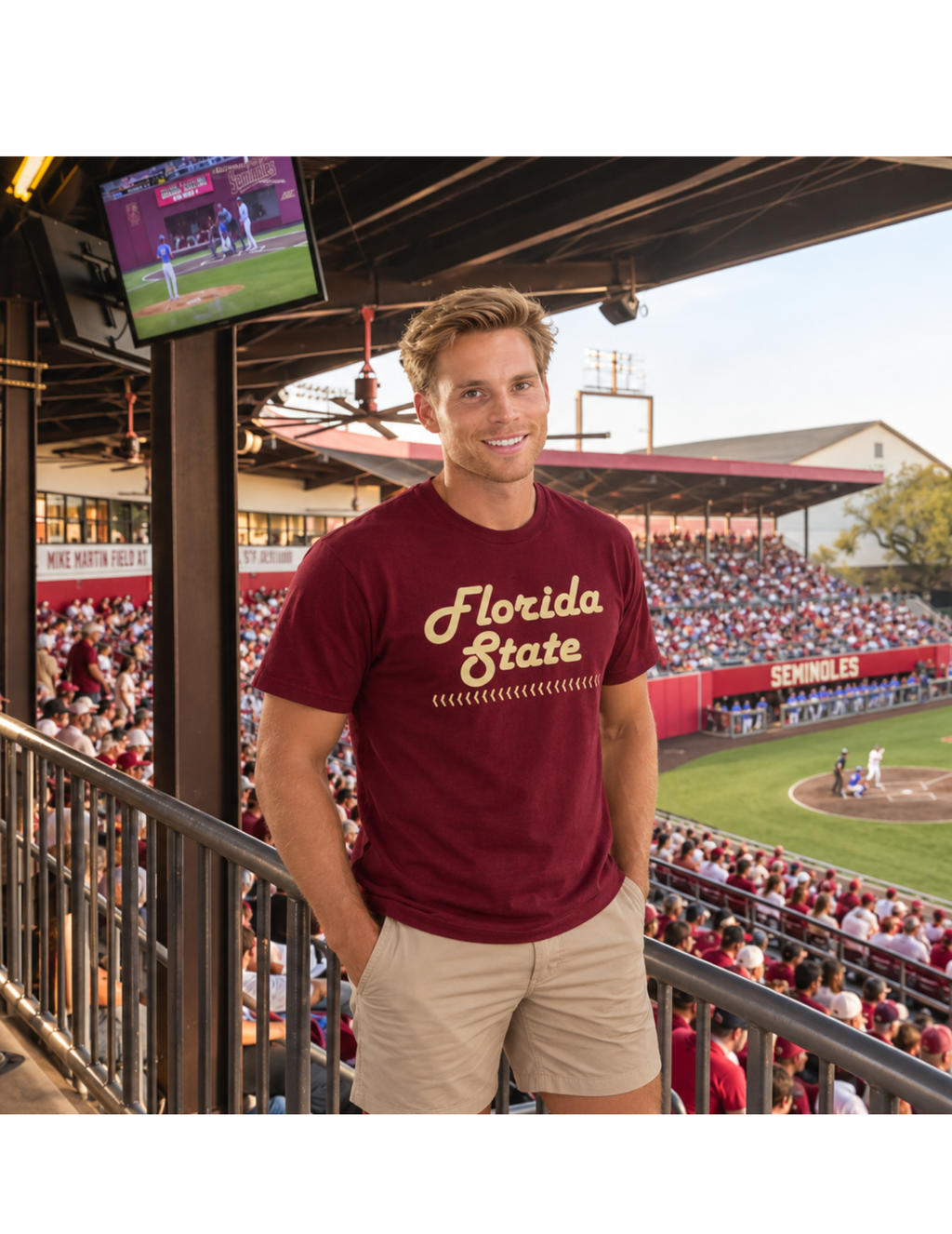 Florida State Baseball Shirt product image 1