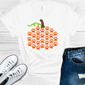 Paw Print Pumpkin Graphic Tee product image 1