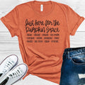 Just Here for the Pumpkin Spice Graphic Tee product image 1
