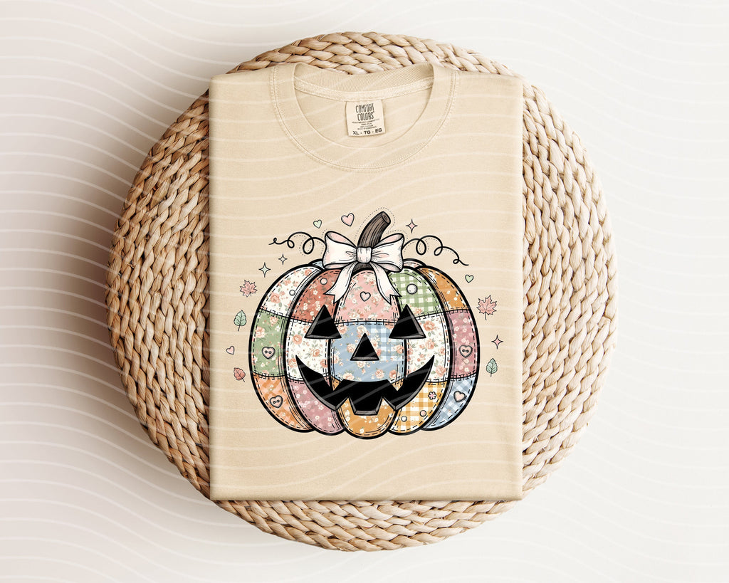 Faux Embroidery Pumpkin Graphic Tee product image 3
