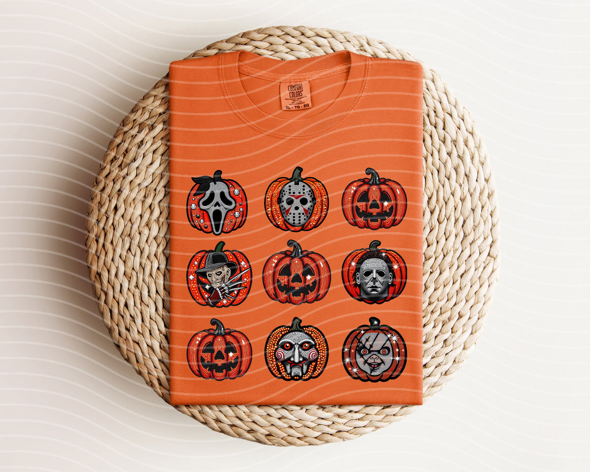 Horror Pumpkins Graphic Tee product image 1