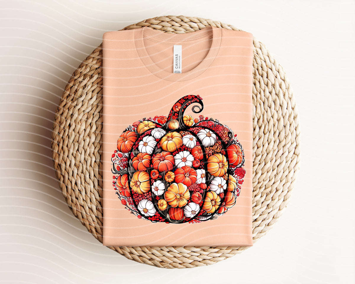 Floral Pumpkin Graphic Tee product image 1