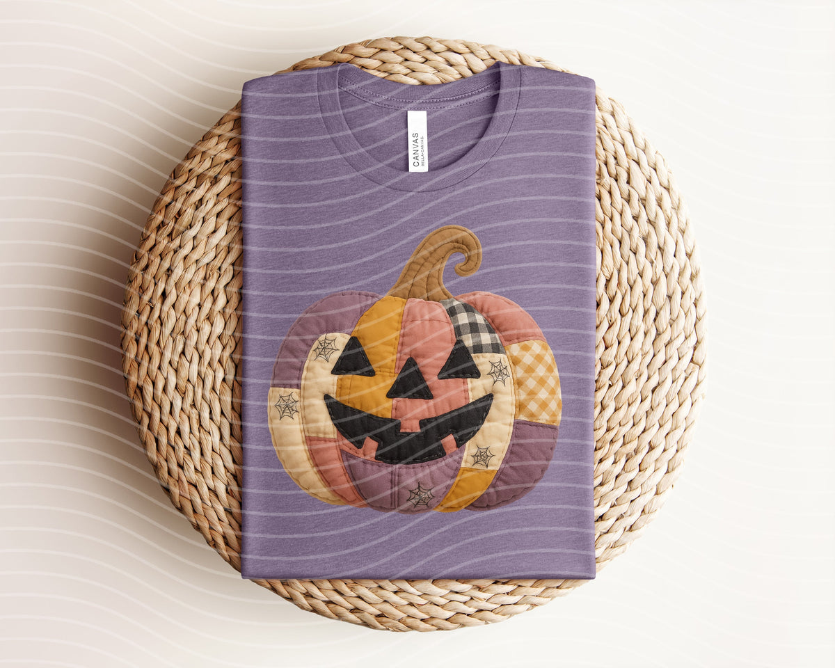 Quilted Pumpkin Graphic Tee product image 1