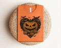 Scary Pumpkin Heart Graphic Tee product image 1