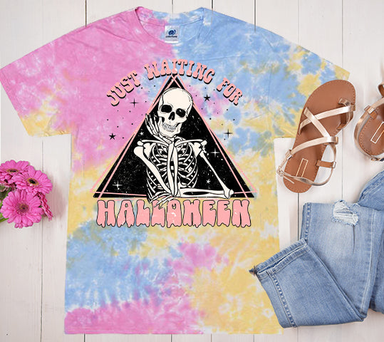 Just Waiting for Halloween Graphic Tee product image 2