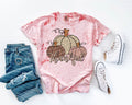Thankful Faux Glitter Pumpkins Graphic Tee product image 1
