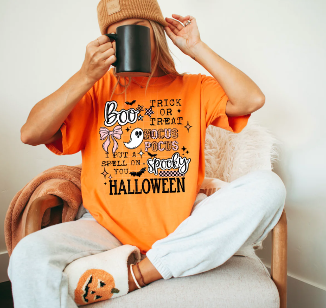Trick or Treat Halloween Graphic Tee product image 1