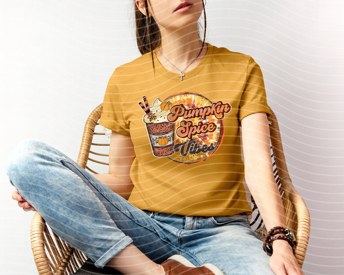 Pumpkin Spice Vibes Graphic Tee product image 1