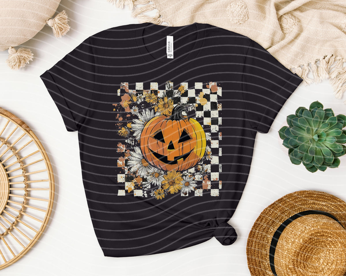 Floral Pumpkin Graphic Tee product image 1