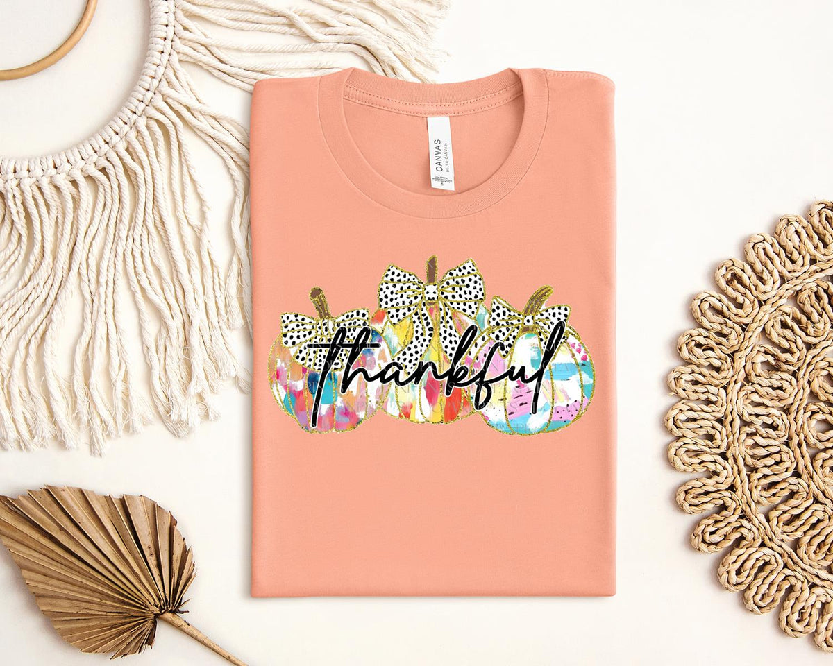 Thankful Pumpkins Graphic Tee product image 1