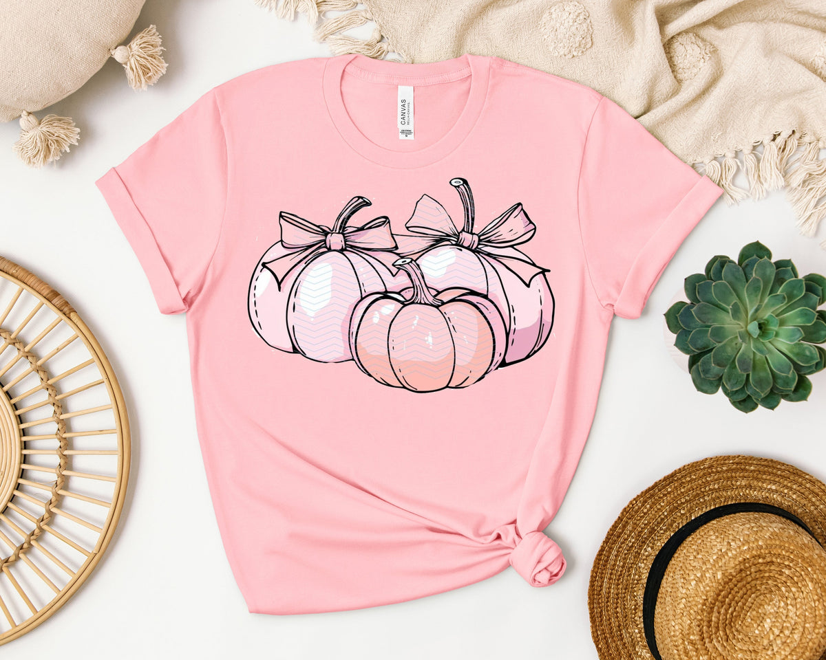 Pink Pumpkins Graphic Tee product image 1