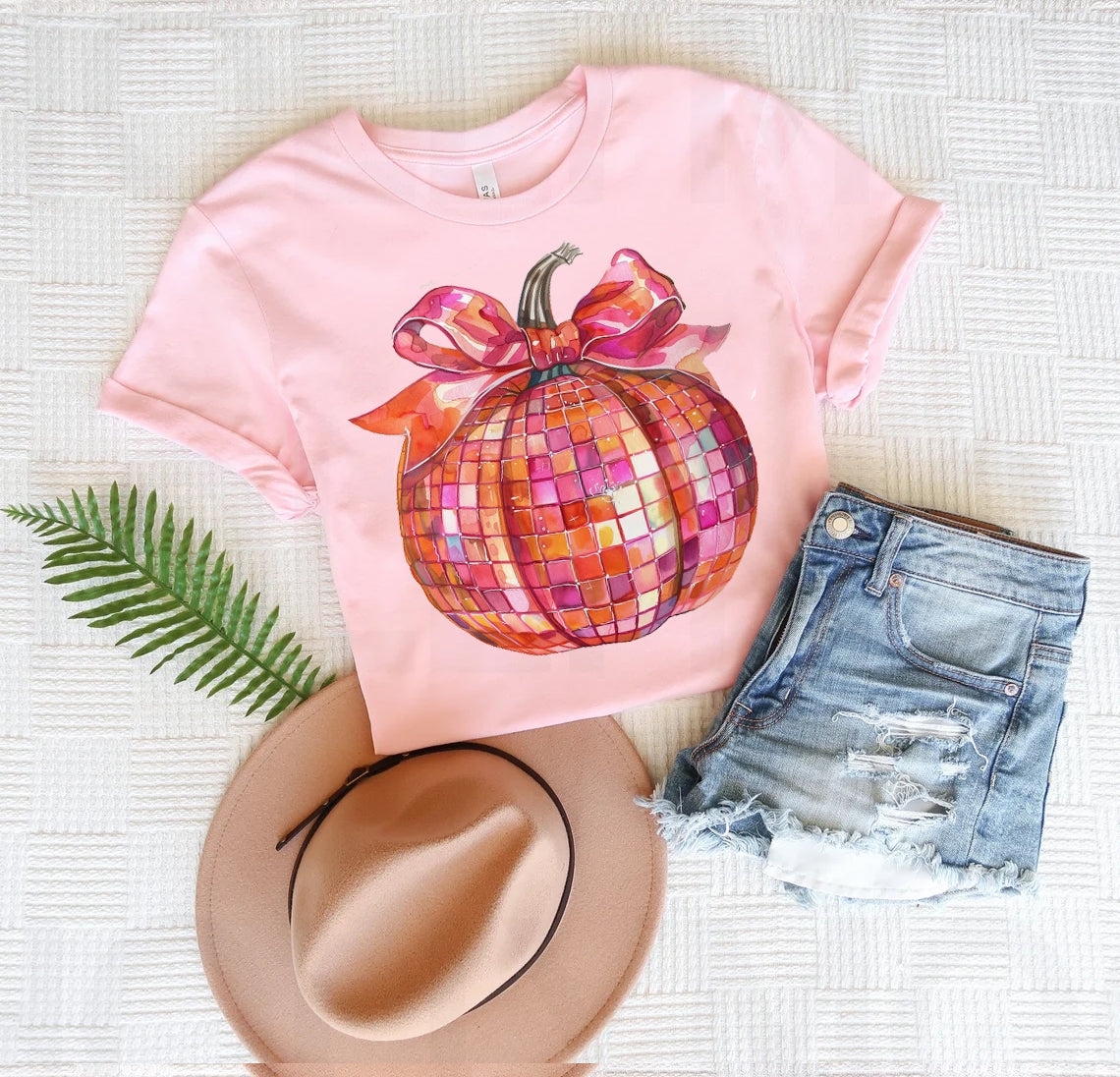Disco Pumpkin Graphic Tee product image 1