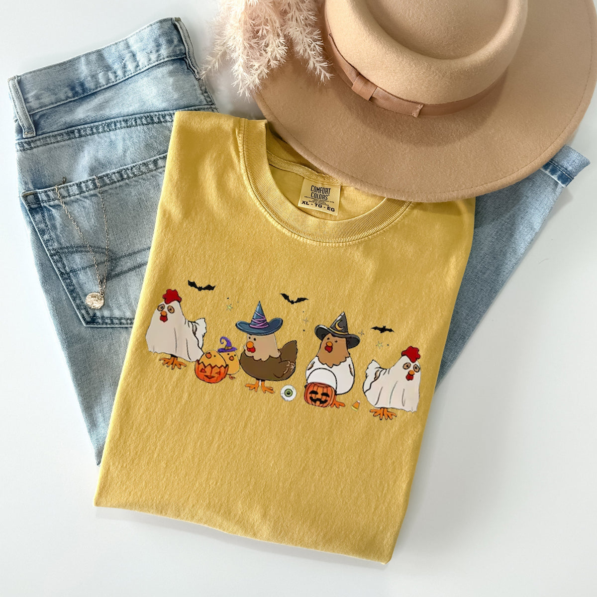 Halloween Chickens Graphic Tee product image 1