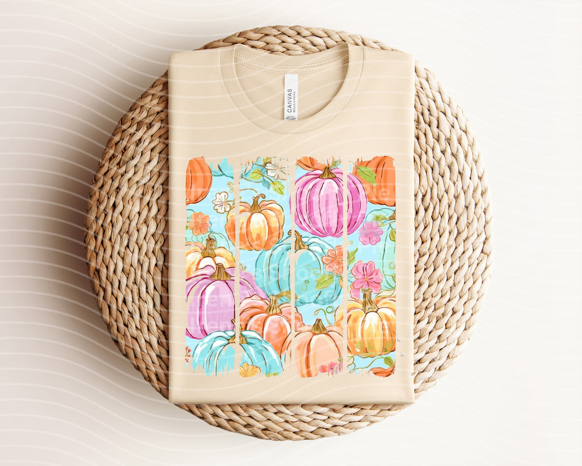 Pastel Pumpkins Graphic Tee product image 1