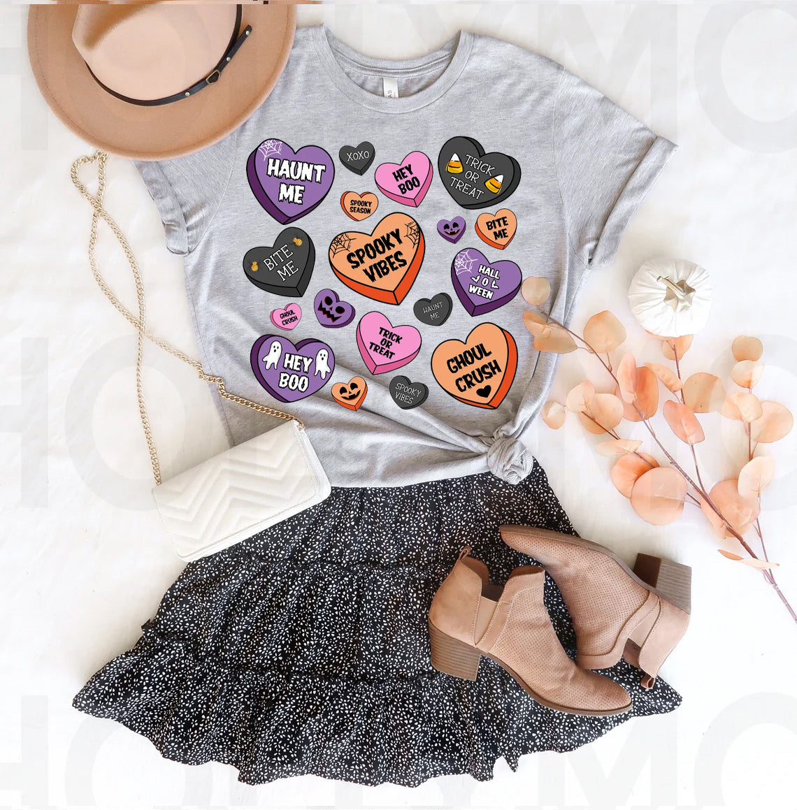 Halloween Hearts Graphic Tee product image 1