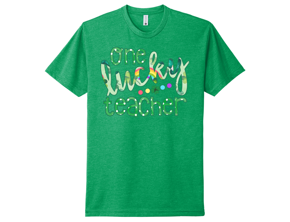 "One Lucky Teacher" Shirt product image 2