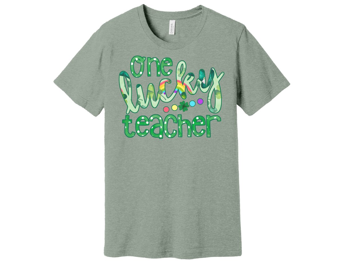 "One Lucky Teacher" Shirt product image 3