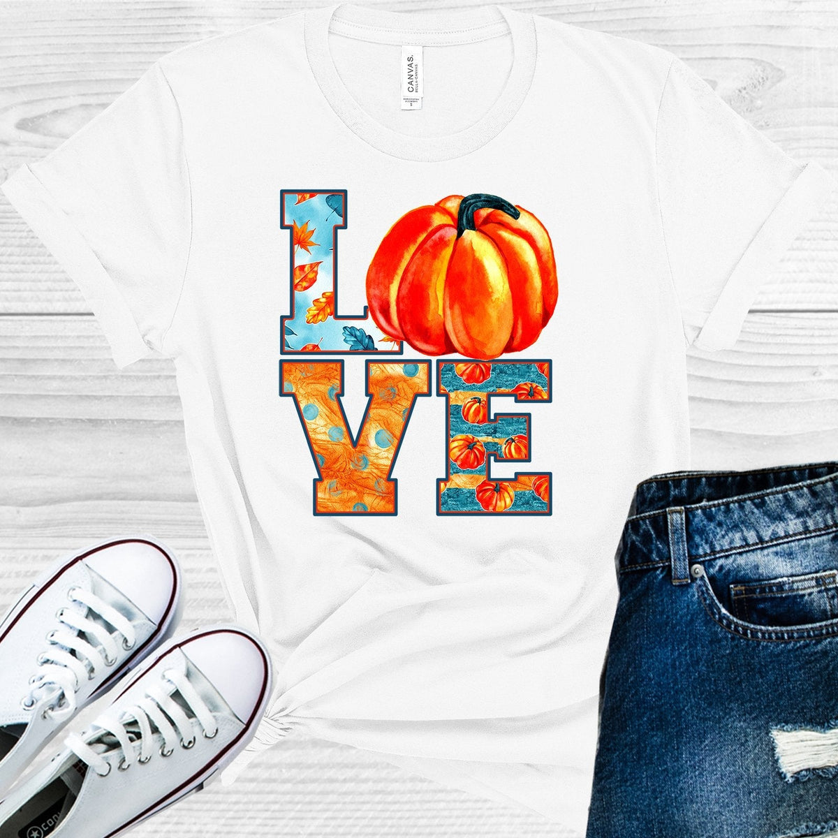 Pumpkin Love Graphic Tee product image 1