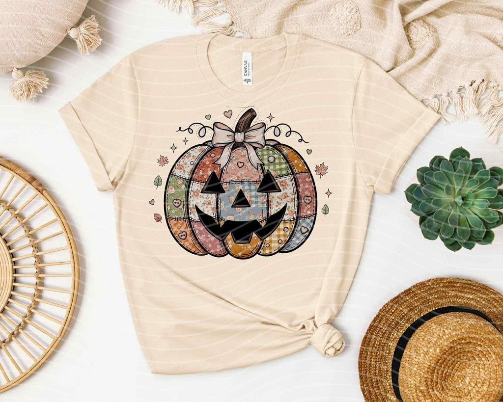Faux Embroidery Pumpkin Graphic Tee product image 2